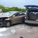 11.6.2014 - Dopravní nehoda křižovatka u Lázničků