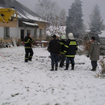 Zásah 3.11.2006 - požár domu Sobíňov-Hlína