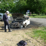 Zásah 30.5.2012 - požár osobního automobilu Údavy