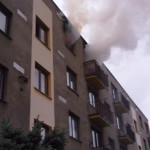 Zásah 24.9.2013 - požár bytového domu Ždírec